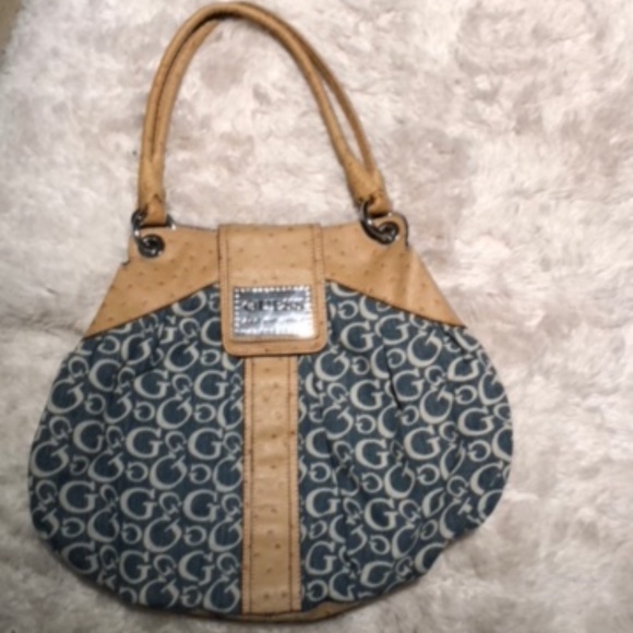 GUESS Los Angeles Signature Denim Hobo - Picture 6 of 6